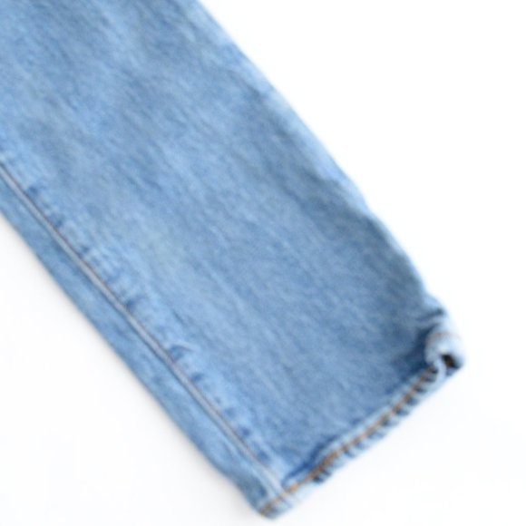 Levi's 501 Blue Skinny Straight Denim Jeans Size 30x32 - Picture 8 of 16